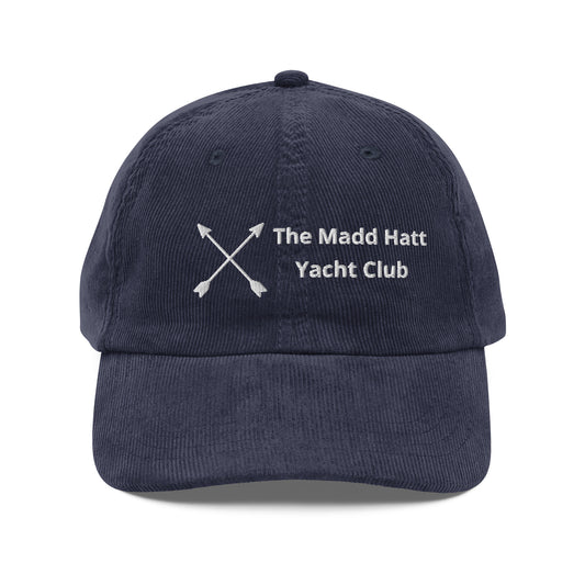 Yacht Club corduroy cap