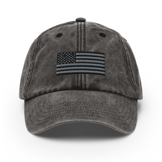 Washed American Flag Cap